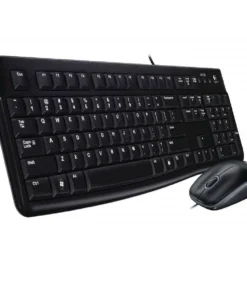 KIT 2 EN 1 LOGITECH MK120 CORDED (TECLADO + MOUSE), USB