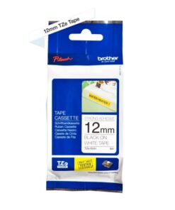 CINTA BROTHER TZE-S231 BLACK ON WHITE 1/2( 12MM) INDUSTRIAL