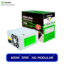 FUENTE HALION 600W 8P SLIM MINI