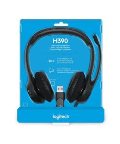 AUDIFONO LOGITECH CON PALANCA H390 (USB)