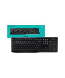 TECLADO LOGITECH K270 INALAMBRICO RECEPTOR UNIFYING BLACK