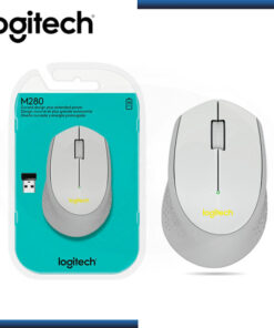 MOUSE LOGITECH M280 WIRELESS GRAY ERGONOMICO