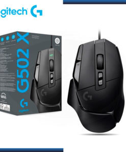 MOUSE LOGITECH G502 X HERO 25K DPI, LIGHTFORCE SWITCHES, BLACK GAMING
