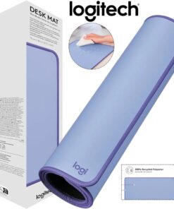 PAD MOUSE LOGITECH DESKPAD ANTI-SALPICADURAS LILA (300 X 700MM)