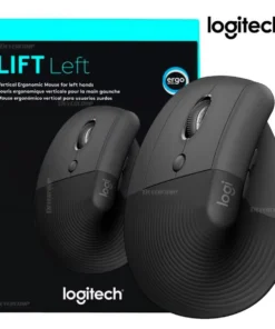 MOUSE LOGITECH LIFT LEFT VERTICAL ZURDO WIRELESS/BT  BLACK