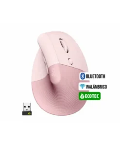 MOUSE LOGITECH LIFT VERTICAL WIRELESS/BT  ROSADO