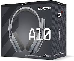 AUDIFONO LOGITECH ASTRO A10 GEN 2 WHITE X-BOX, XBOX/PC/MAC/MOBILE/PLAYSTATION GAMING
