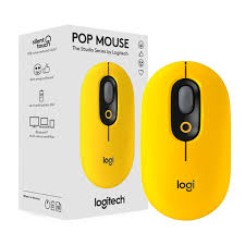 MOUSE LOGITECH POP EMOJI YELLOW BLUETOOTH