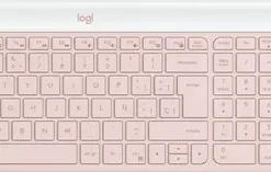 KIT 2 EN 1 LOGITECH MK470 SLIM (TECLADO+ MOUSE) INALAMBRICO, ROSADO PASTEL