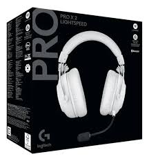 AUDIFONO LOGITECH G PRO X 2 WHITE LIGHTSPEED WIRELESS BT