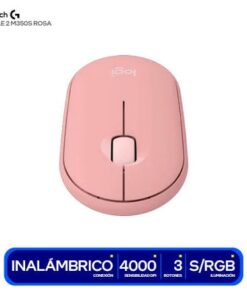 MOUSE LOGITECH PEBBLE 2 M350S ROSE SILENT INALAMBRICO BLUETOOTH