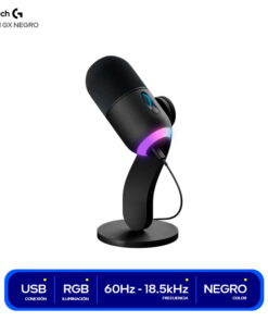 MICROFONO YETI GX USB SUPERCARDIOID / BLACK PROFESIONAL RGB LIGHTSYNC