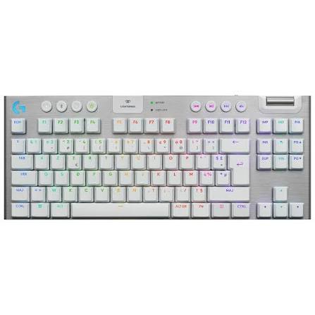 TECLADO LOGITECH G915 X TKL LIGHTSPEED ,LIGHTSYNC GAMING RGB WHITE