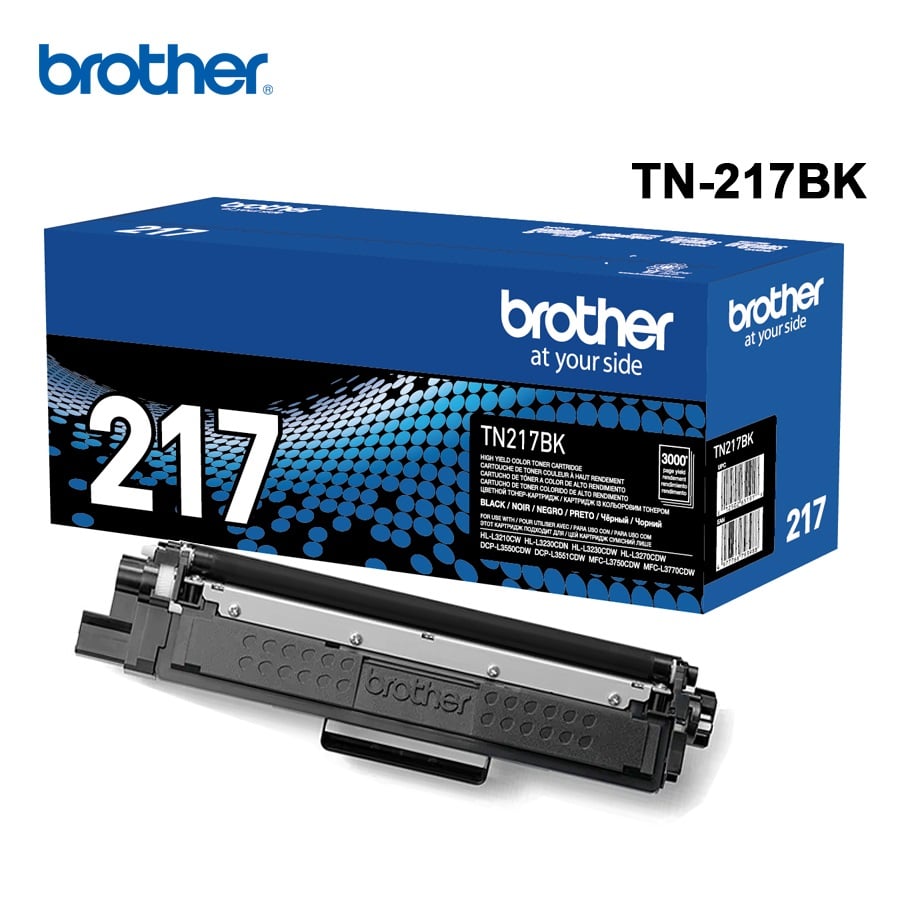 TONER BROTHER TN-217BK BLACK ( 3551CDW, 3750CDW ) 3000 PAG.