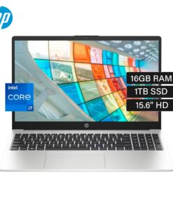 LAPTOP HP 250 G10 CI7 - 1355U 5.0 GHZ , RAM 16GB, SSD 1TB, INTEL UHD GRAPHICS, FREEDOS, TECLADO ESPAÑOL