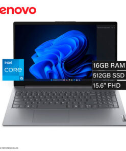 LAPTOP LENOVO V15 G5 IRL, CI5-13420H 2.1GHZ/4.6GHZ, RAM 16GB DDR5 5200MT, SSD 512GB, 15.6IN FHD TN, FREEDOS, TECL. ESPAÑOL