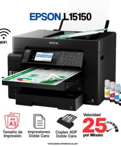 IMPRESORA SIST.CONTINUO EPSON L15150 A3, MULTIFUNCIONAL DUPLEX, WIFI, ETHERNET, FAX
