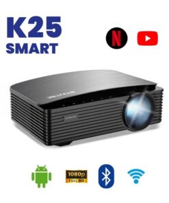 PROYECTOR BYINTEK K25 SMART BY102, 3500 LÚMENES, FULL HD (1080P) 1920X1080, HDMI, USB, WIFI, BLUETOOTH