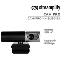 WEBCAM STREAMPLIFY PRO 8M30-BK 4K 30 FPS