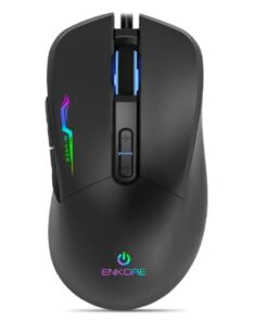 MOUSE ENKORE WINNER  EKM305 GAMER, 7LEDS, 36000DPI