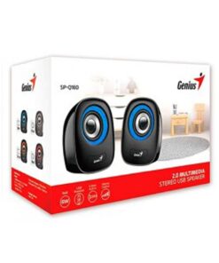 PARLANTE GENIUS SP-Q160 2 PIEZAS, 6W, USB 2.0/STEREO, GREY