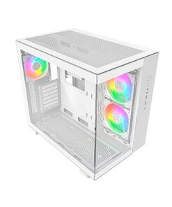 CASE MONTECH KING 65 PRO, 3 FANS, WHITE