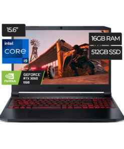 LAPTOP ACER NITRO AN515-57-919C CI9-11900H, 16GB DDR4, 512GB SSD, 6GB RTX3060, FHD IPS 144HZ, W11