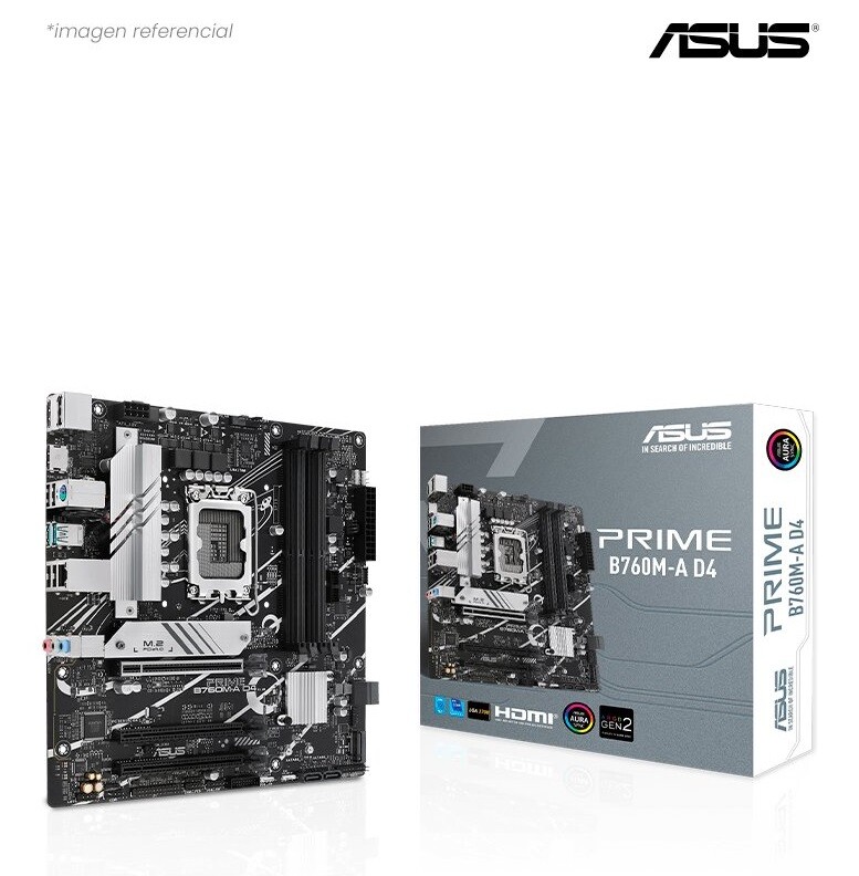 PLACA ASUS PRIME B760M-A D4 DDR4, LGA1700