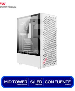 CASE XPG VALOR AIR COMPACT MID- TOWER CHASIS S/FUENTE 4FAN WHITE