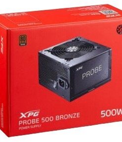 FUENTE XPG PROBE 500W 80 PLUS BRONZE  CYBENETECS BLACK