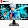 MONITOR MSI PRO MP251 E14L 24.5IN FHD (1920X1080) IPS 144HZ 1MS PLANO BLACK