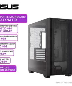 CASE ASUS A21 BLACK MICRO-ATX USB 3.2  S/F FUENTE