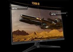 MONITOR ASUS TUF GAMING VG32WQ3B 32IN CURVO VA 2K QHD (2560X1440) 180HZ, 0.5MS,HDMI,DP