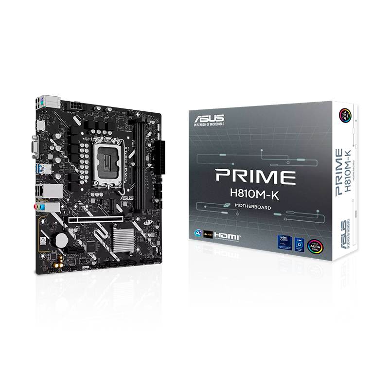 PLACA ASUS PRIME H810M-K S/V/L DDR5 LGA1851