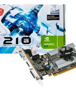 TARJETA DE VIDEO MSI GEFORCE NVIDIA GT210 1GB DDR3 PCI-E 2.0 LOW PROFILE