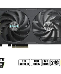 TARJETA DE VIDEO GIGABYTE GEFORCE NVIDIA RTX 5060 TI EAGLE OC 2X FANS, 8GB, GDDR7, 128BIT