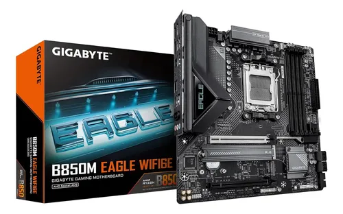 PLACA GIGABYTE B850M EAGLE WIFI6E MATX DDR5 AM5