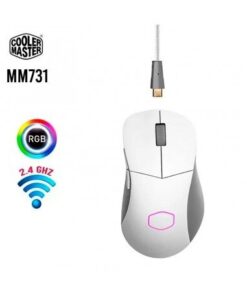 MOUSE COOLER MASTER MM731 WHITE INALAMBRICO 19000 DPI RGB GAMER