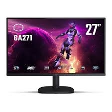 MONITOR COOLER MASTER GA271, 27, 2K  (2560 X 1440), 2HDMI DVI,100HZ + 1MS, FREESYNC,LOW BLUE LIGHTN FLICKER FREE,