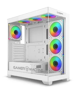 CASE MICRONICS LEGEND 7 WHITE MIC CG806W ARGB S/N FUENTE 7FAN