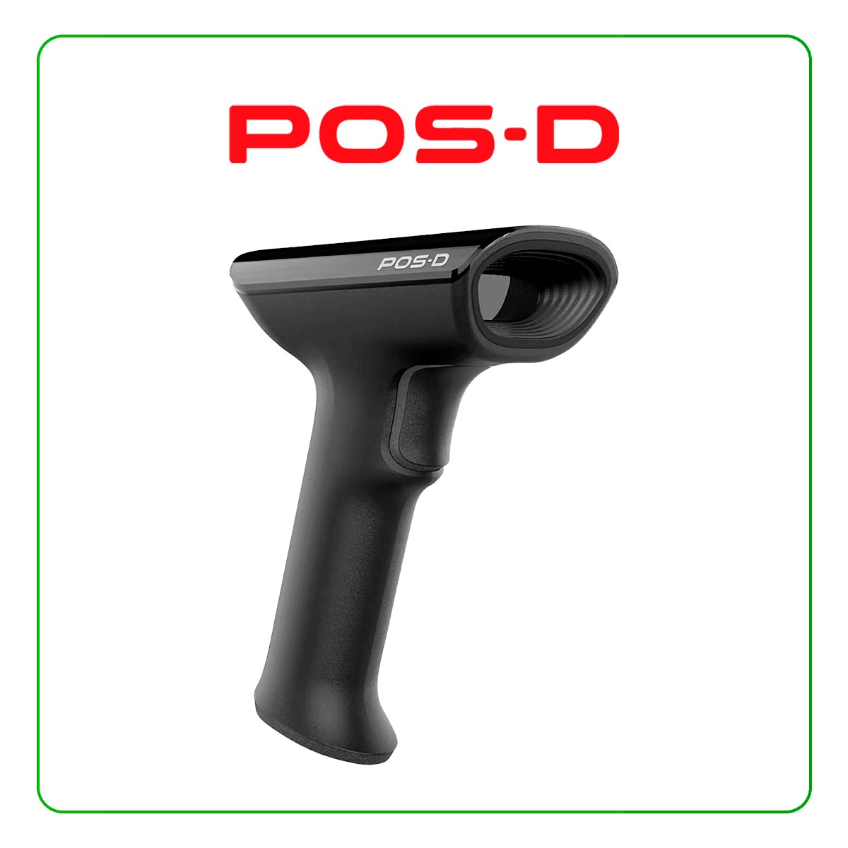 LECTOR COD. BARRAS POS-D, PRO SCAN BT, 1D/2D, BLUETOOTH, RECARGABLE 2600MHA, NEGRO C/BASE