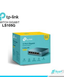 SWITCH GIGABIT TP-LINK LS105GP 5 PUERTOS 10/100/1000 MBPS METALICO