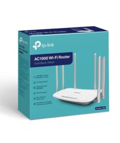 ROUTER TPLINK ARCHER C86 AC1900 A 1900MBPS 5GHz ~1300 Mbps + banda 2.4GHz ~600 Mbps.  6 ANTENAS