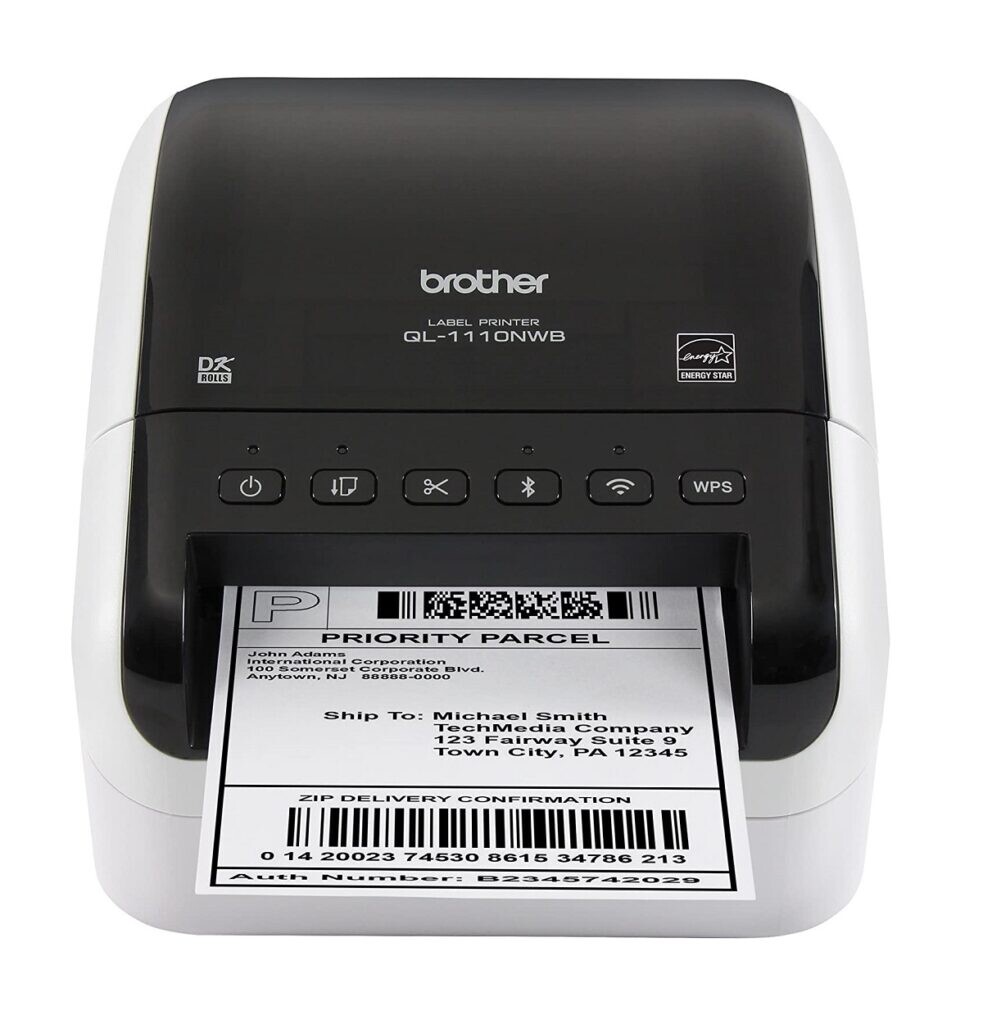 IMPRESORA ETIQUETADORA BROTHER QL-1110NWB WIFI, BLUETOOTH