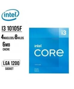 PROCESADOR INTEL CORE I3 10105F 3.7GHZ LGA1200