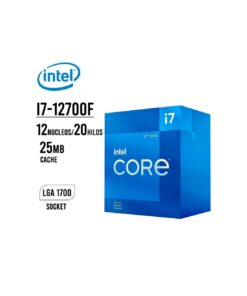 PROCESADOR INTEL CORE I7 12700F 2.10GHZ ,25MB CACHE,LGA1700