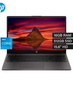 LAPTOP HP 250 G9 CI5-1235U 1.30GHZ, RAM 16GB, SSD 512GB, INTEL IRIS XE GRAPHICS, 15.6IN HD(1366 X 768), COLOR GRIS, FREEDOS, TECLADO ESPAÑOL