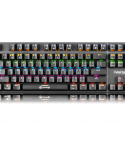 TECLADO CYBERTEL EXPLORER+ CBX GK1002+ USB RGB (87 TECLAS) (SWITCH BROWN) GAMER MECANICO