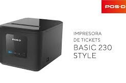 IMPRESORA TERMICA TICKETERA POS-D BASIC 230 STYLE, USB, ETHERNET, SERIAL