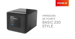 IMPRESORA TERMICA TICKETERA POS-D BASIC 230 STYLE, USB, ETHERNET, SERIAL